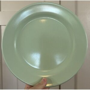 Arrowhead Envoy Mint Green Melamine Plate 10" 1950 1960 Retro Mid Century Modern